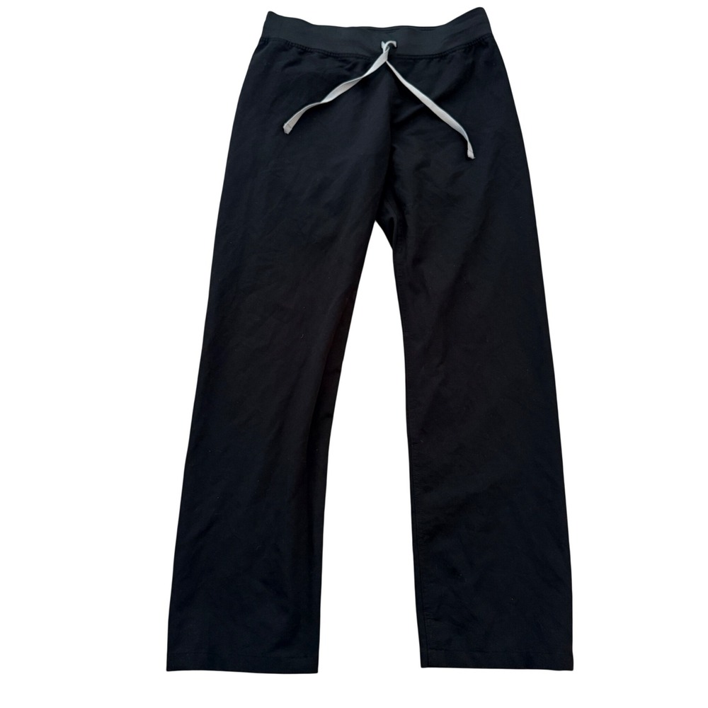 FIGS Scrub Pants Women Small Black Technical Collection Straight Leg T21003